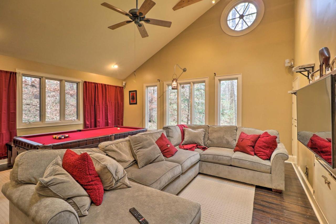 Cozy Conyers Cabin With Fireplace And Pool Table! المظهر الخارجي الصورة