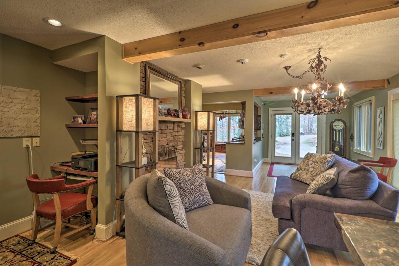 Cozy Conyers Cabin With Fireplace And Pool Table! المظهر الخارجي الصورة