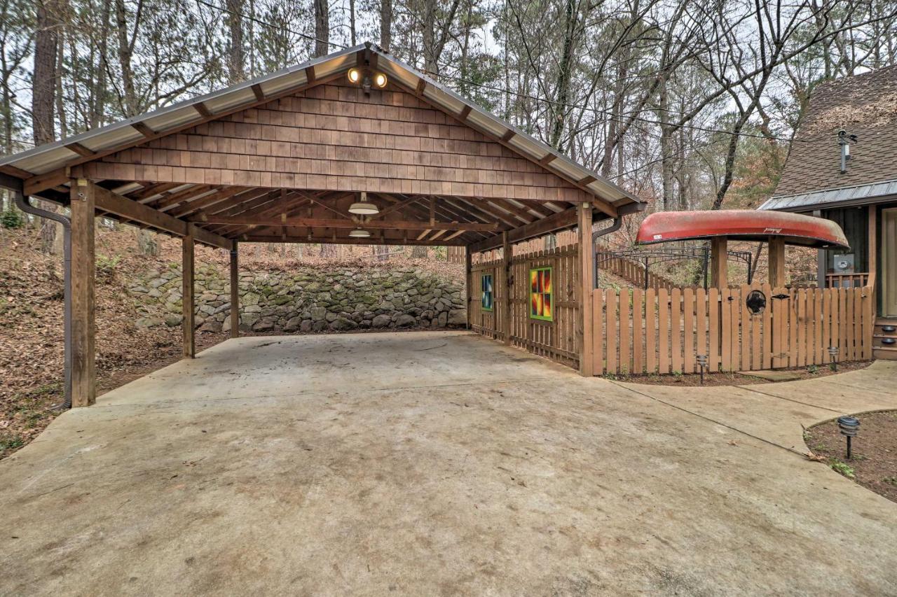 Cozy Conyers Cabin With Fireplace And Pool Table! المظهر الخارجي الصورة