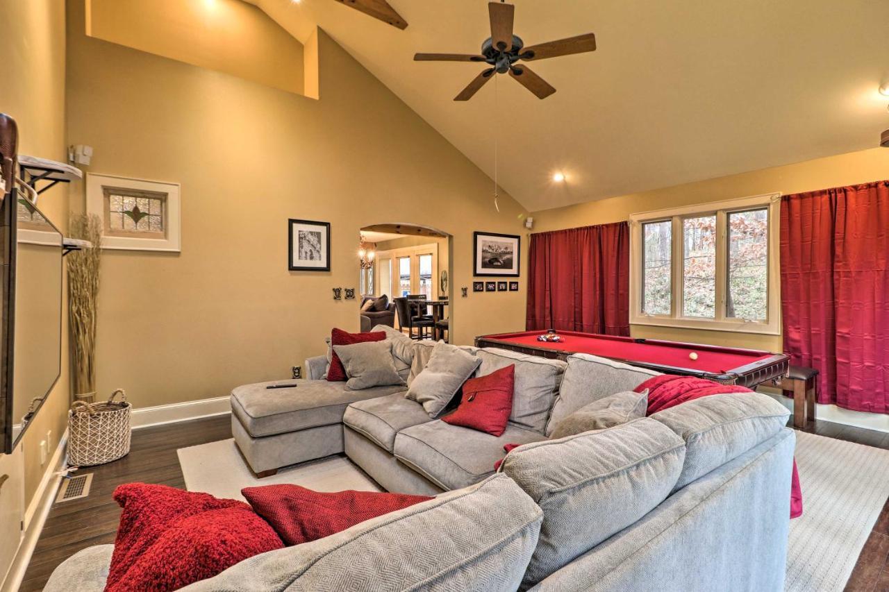 Cozy Conyers Cabin With Fireplace And Pool Table! المظهر الخارجي الصورة