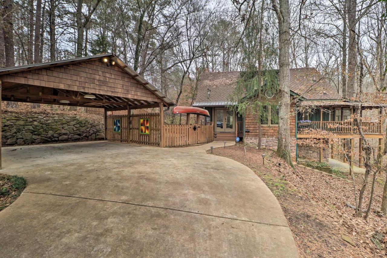 Cozy Conyers Cabin With Fireplace And Pool Table! المظهر الخارجي الصورة